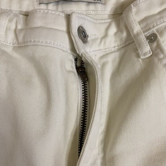 Ella Moss High Waist Straight Leg White Denim Jeans Size 8/29 - Picture 3 of 15